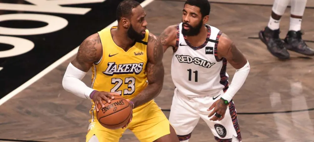 NBA: Lakers estaria aberto a oferecer o que o Nets quer por Kyrie Irving