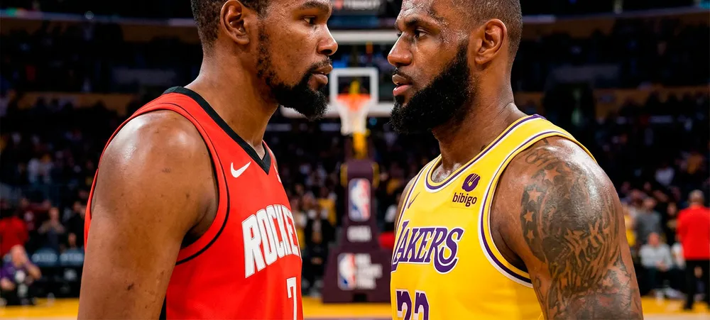 Lakers x Rockets: data dos jogos, horários, transmissão e escalações