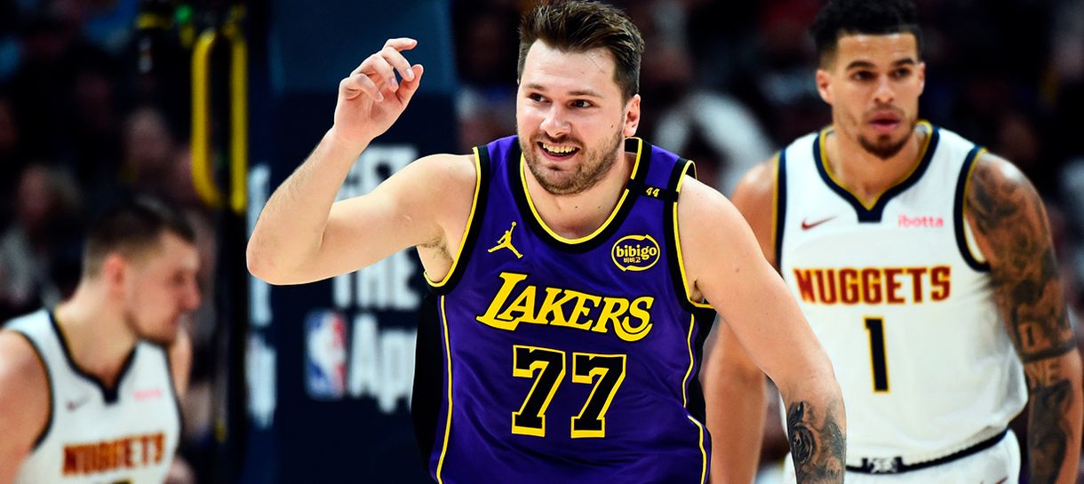 Lakers faz jogo perfeito contra o Nuggets com atuação absurda de Luka Doncic