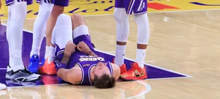 Doncic está fora do jogo de hoje contra o Clippers