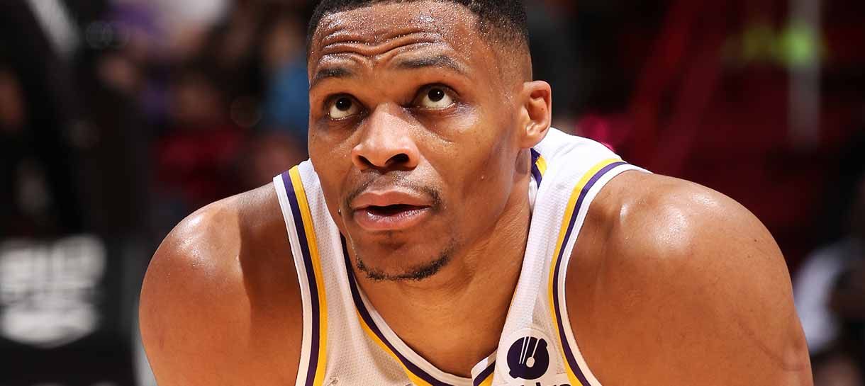 NBA: Lakers recusou oferta blockbuster por Russell Westbrook