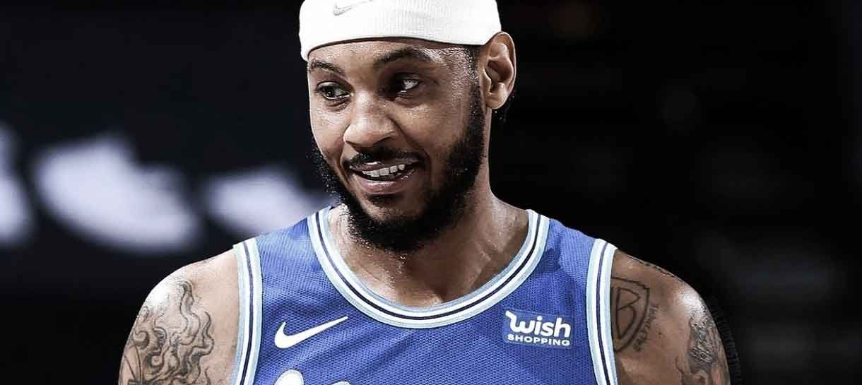 NBA: Carmelo Anthony reage a sua chegada ao Lakers