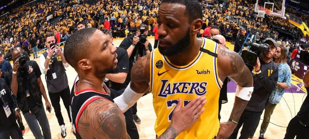 NBA: LeBron James se rende a atuação gigante de Damian Lillard