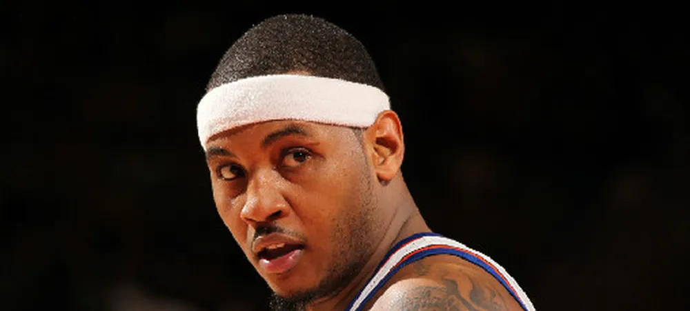 Ainda bem que o Carmelo não veio