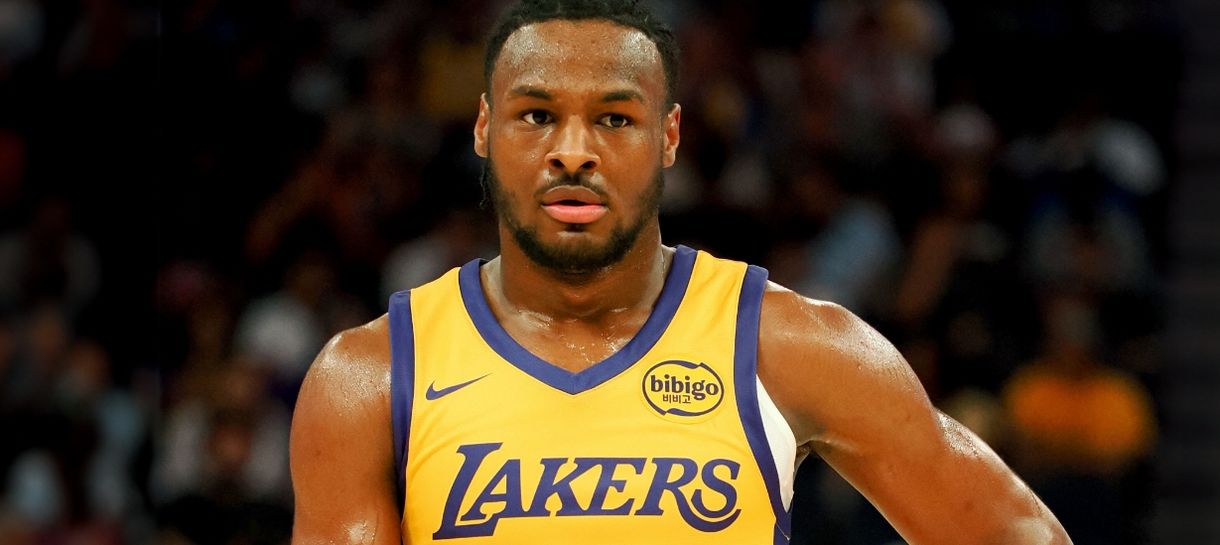 NBA: Camisa de estreia de Bronny James é vendida por preço insano