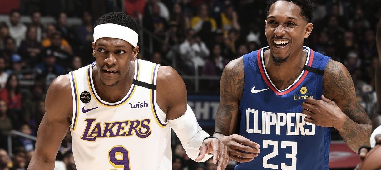 Clippers de olho grande quer tirar Rajon Rondo do Lakers
