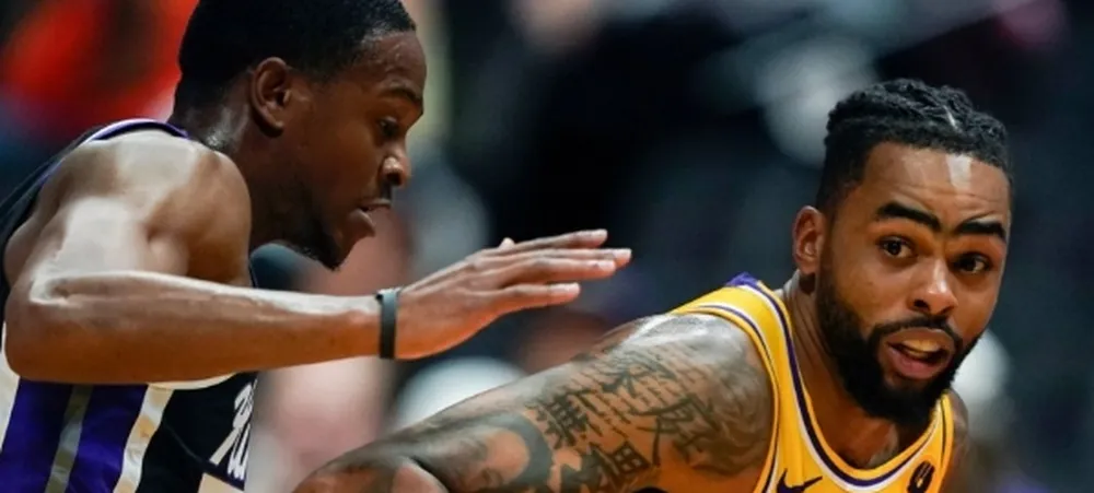 NBA: Lakers vence Kings com grande atuação de D’Angelo Russell