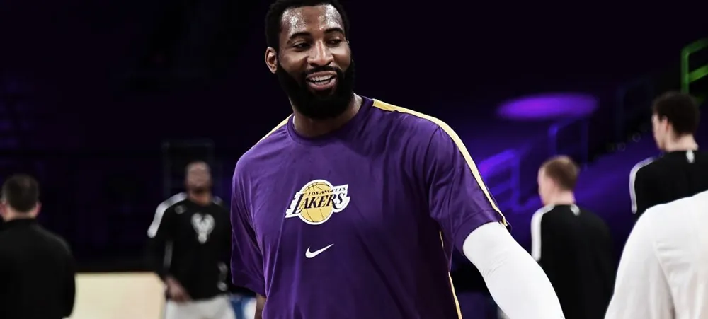 NBA: Lakers tem boas notícias sobre a lesão de Andre Drummond