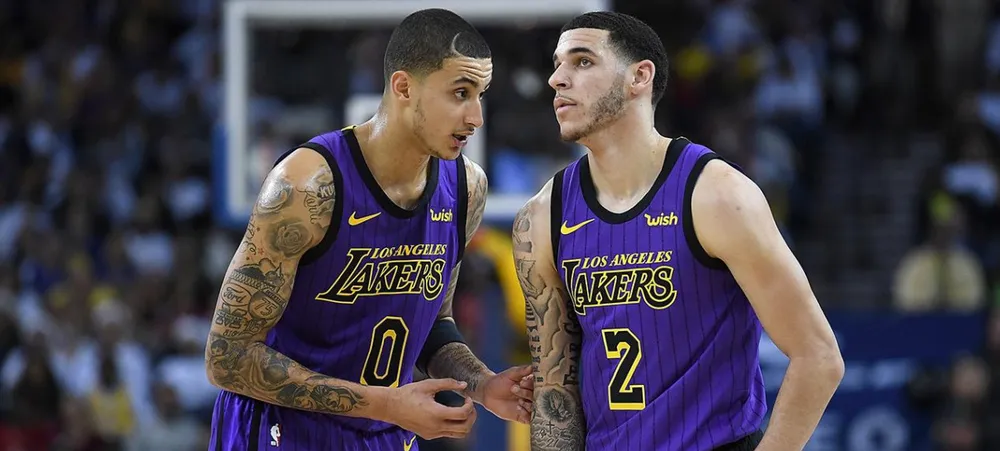 Lonzo Ball e Kyle Kuzma selecionados para o Rising Stars Challenge