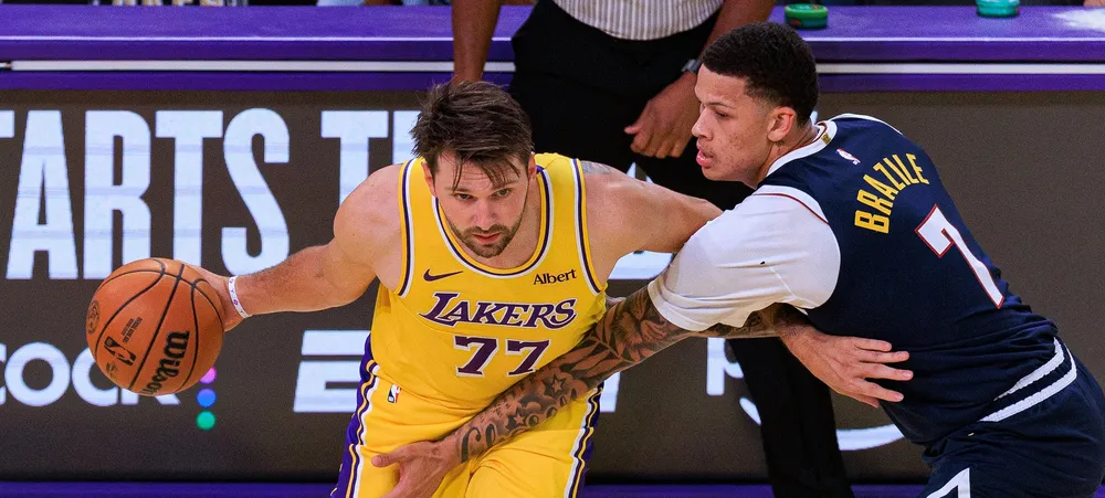Onde o Lakers perdeu o jogo para o Nuggets de Jokic