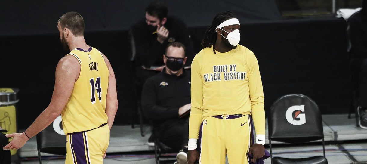 Frank Vogel explica porque nunca jogou com Harrell e Gasol juntos no Lakers