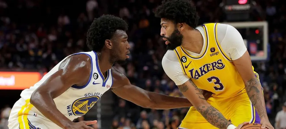 NBA: Lakers vence Warriors com grande partida de Anthony Davis