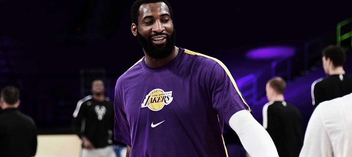 NBA: Lakers tem boas notícias sobre a lesão de Andre Drummond