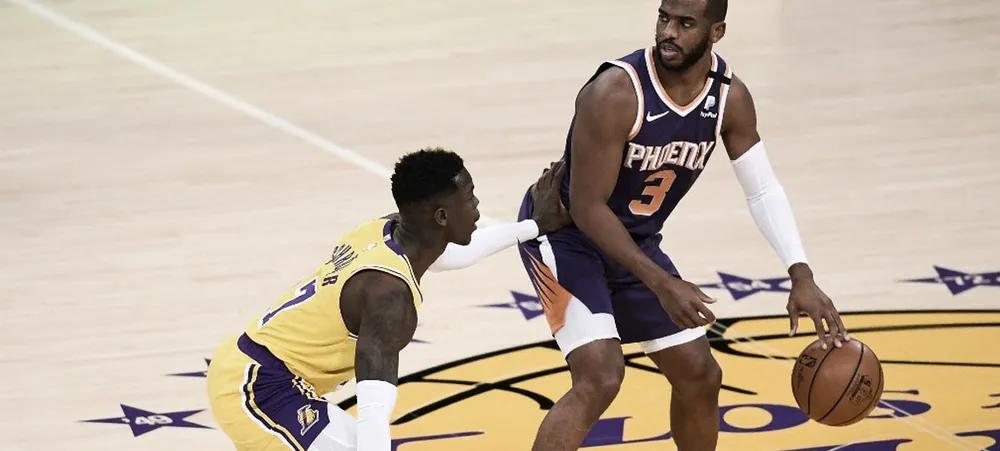 NBA: Porque o Lakers precisa mudar seu time titular para série contra o Suns