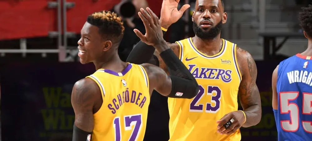 NBA: Lakers tem ótima notícia em relação a Dennis Schroder