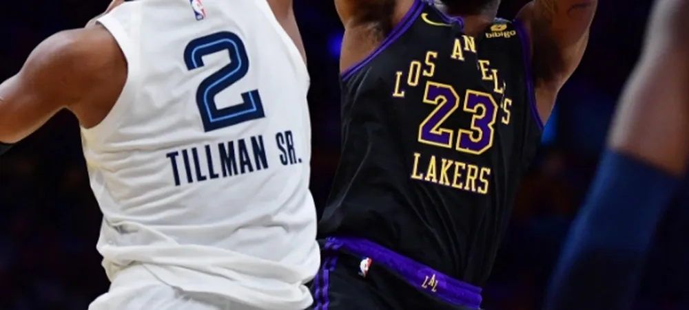 Lakers joga bem e atropela a fraca equipe do Grizzlies pela Copa da NBA