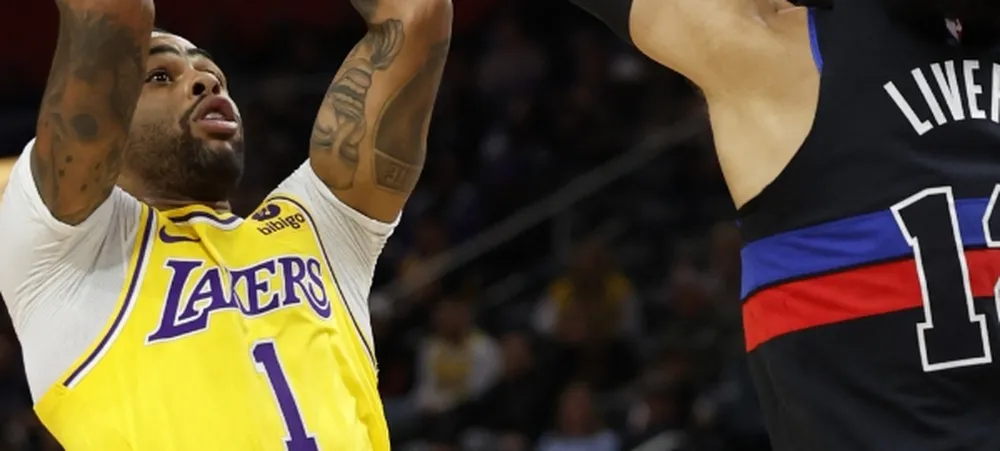 NBA: Lakers não encontra dificuldades e atropela o Pistons na estrada