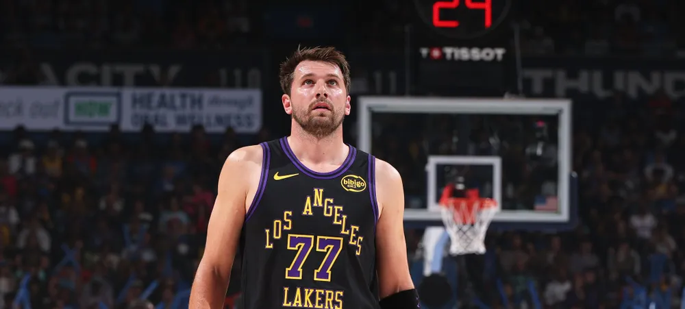 Doncic transformou o fim do treino do Lakers em show