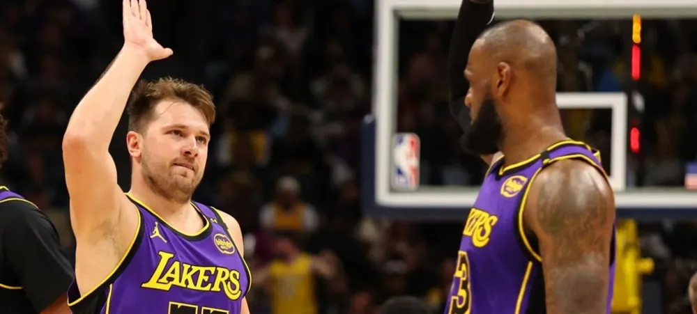 LeBron James destaca parceria com Luka Doncic após vitória do Lakers
