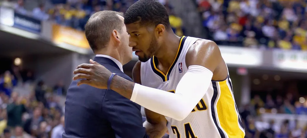 Frank Vogel ofereceu abrigo a Paul George durante incêndios em Los Angeles
