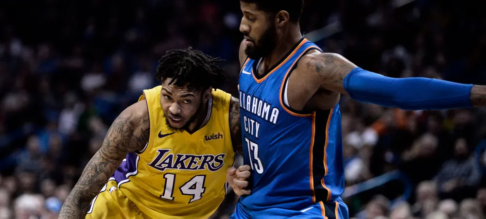 Lakers começa o ano recebendo o Thunder em casa