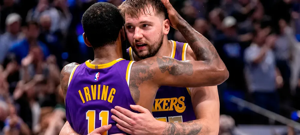 Kyrie Irving no Lakers? A ideia de reunir ele e Doncic ganha força