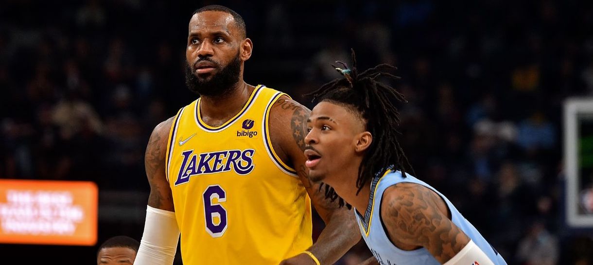 Ja Morant fica na cola de LeBron James em popularidade na NBA