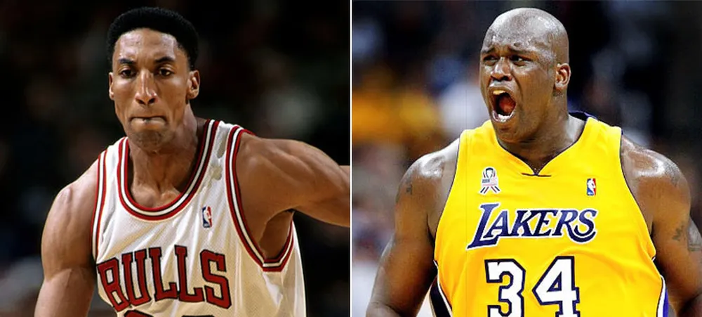 Pippen e Shaq travam batalha na rede
