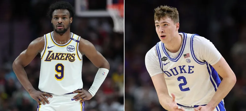 Duelo entre Bronny James e Cooper Flagg quebra recorde na Summer League