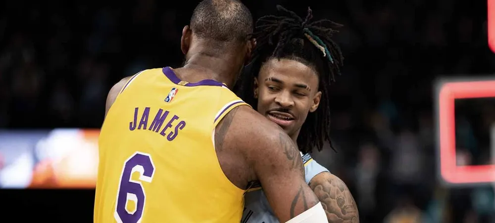 NBA: Ja Morant se rende a grande atuação de LeBron James