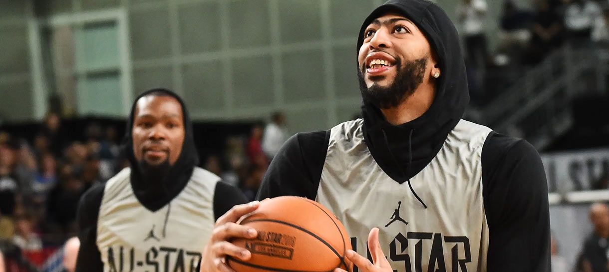 NBA: Kevin Durant sai em defesa de Anthony Davis em seleção de todos os tempos