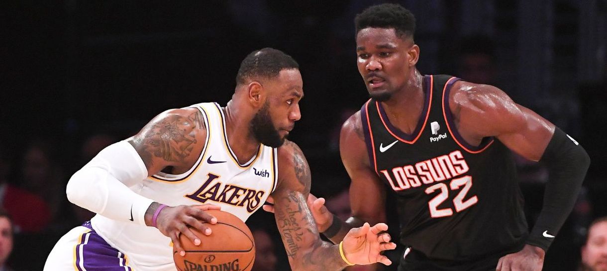LeBron James não deu boas-vindas a Deandre Ayton no Lakers