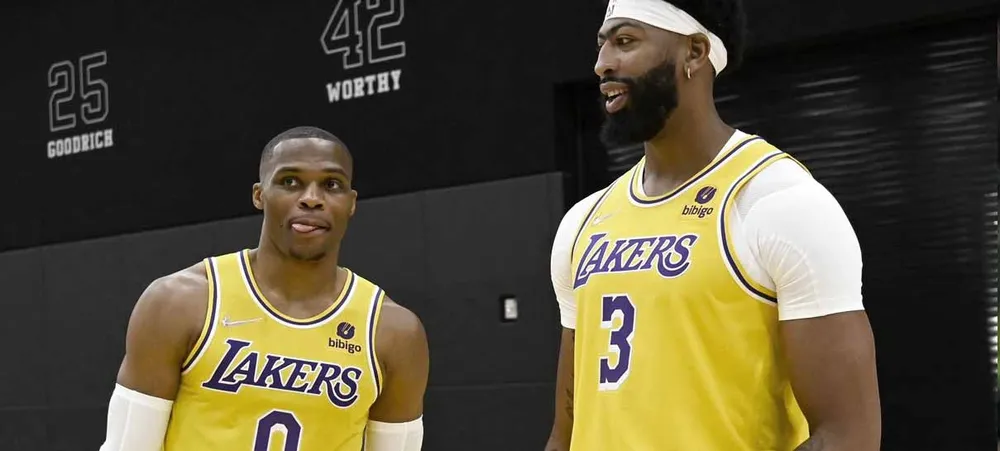 NBA: Davis manda recado para Russell Westbrook rumo ao segundo jogo do Lakers