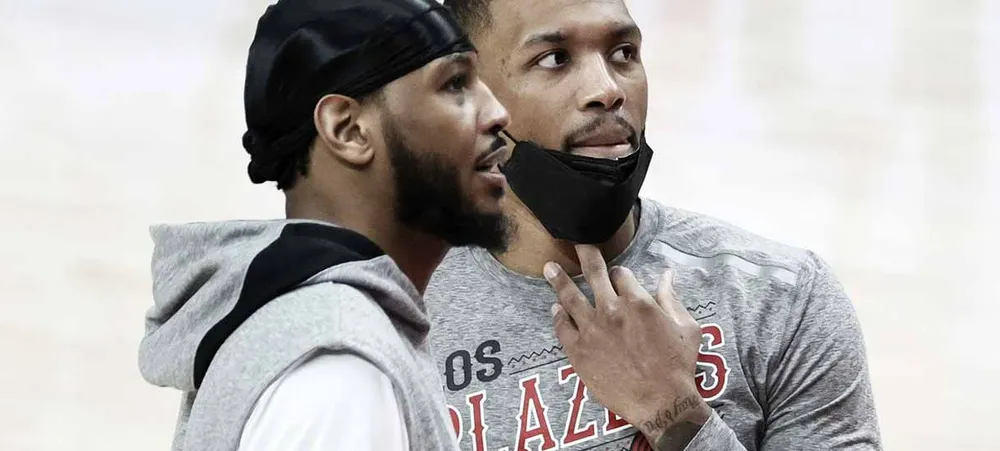 NBA: Carmelo Anthony presta respeito a Damian Lillard de forma emocionante