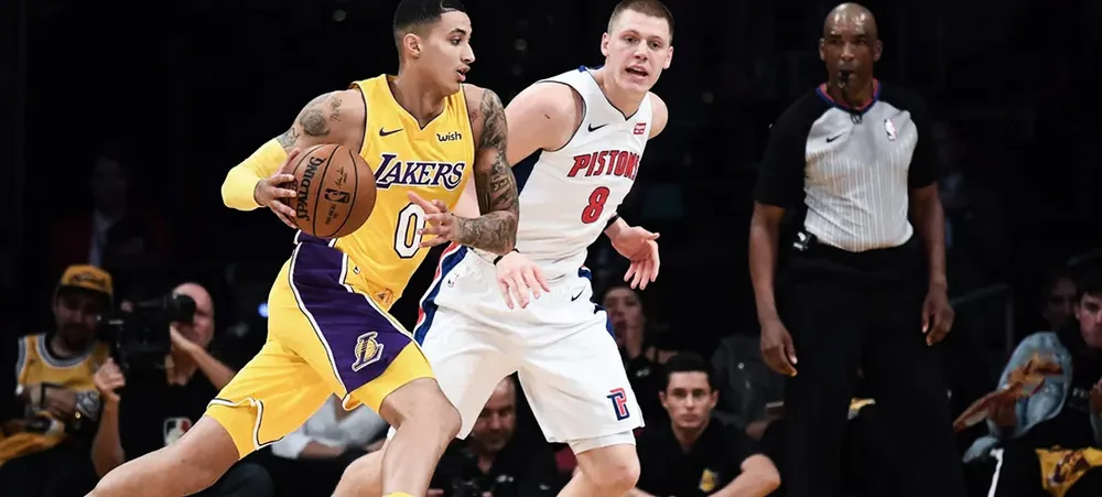 Lakers desbanca o líder Pistons com facilidade em Los Angeles