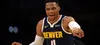Russell Westbrook não se conteve ao vencer o Lakers no fim de semana