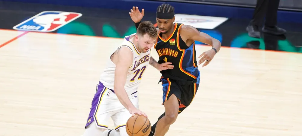 NBA: Médias de Luka Doncic já foram maiores que as de Shai, MVP da temporada