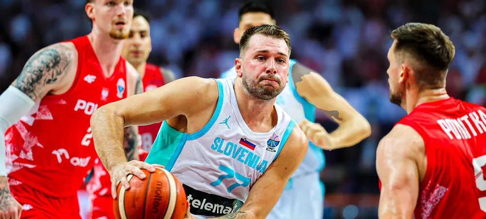 Luka Doncic brilha com 34 pontos, mas Eslovênia perde na estreia da EuroBasket 2025