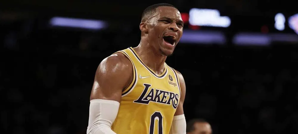 NBA: Russell Westbrook é mais um jogador do Lakers no protocolo de saúde da liga