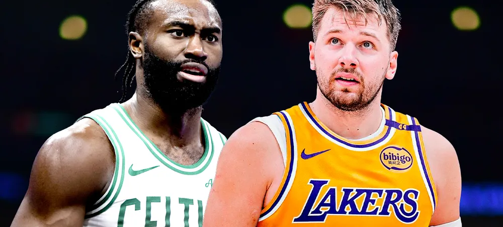 Jaylen Brown pode ter sido o motivo da troca de Luka Doncic para o Lakers