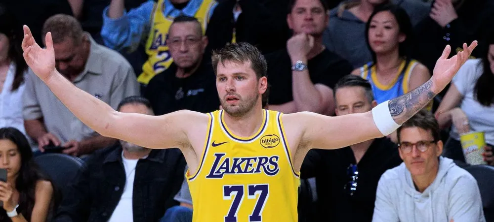 Lakers provoca NBA após médias absurdas de Luka Doncic