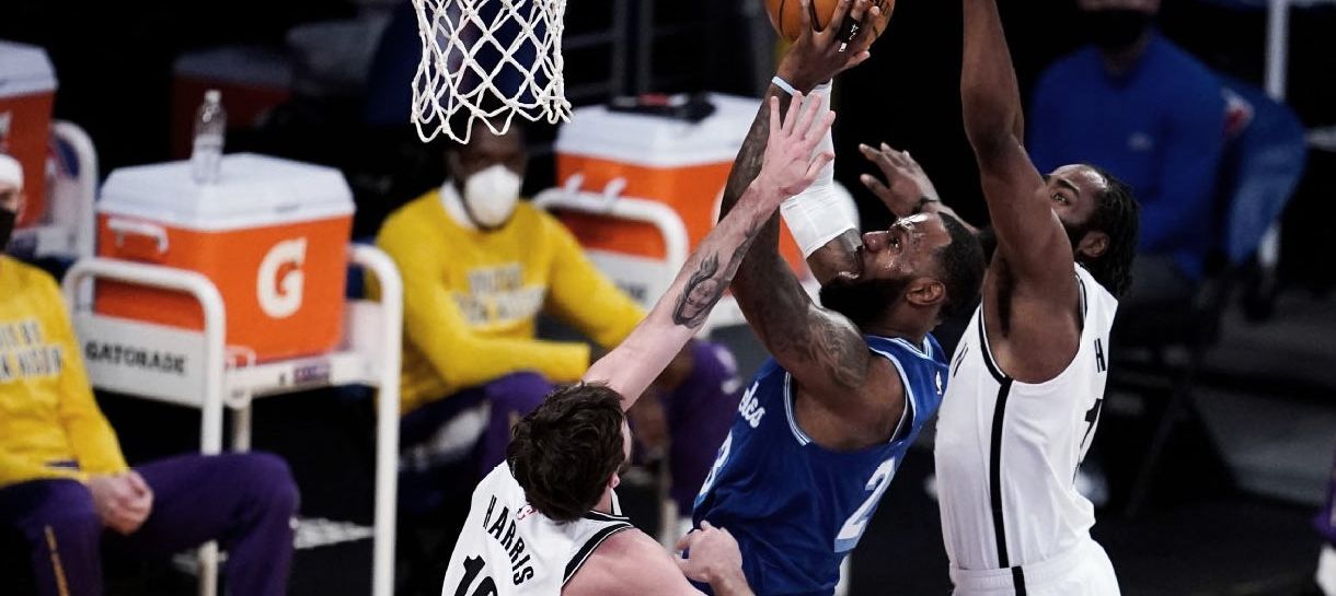 NBA: Sem dois titulares Lakers não resiste e perde para o Nets