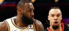 NBA: LeBron James salva o Lakers que vence o Rockets por apenas um ponto