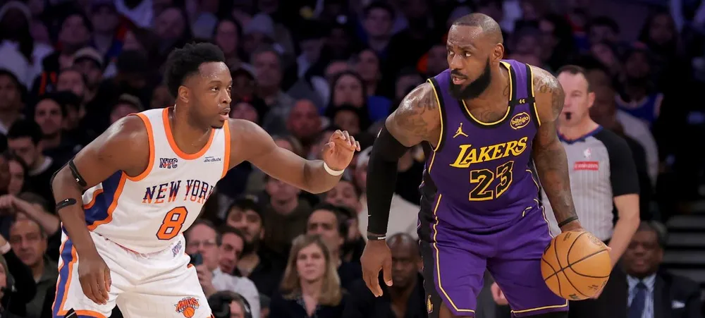 Lakers x Knicks: Onde assistir ao vivo ao jogo da NBA