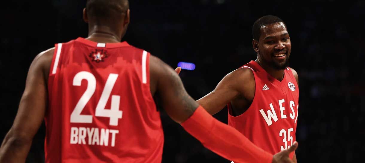 NBA: Kevin Durant faz grande revelação sobre Kobe Bryant