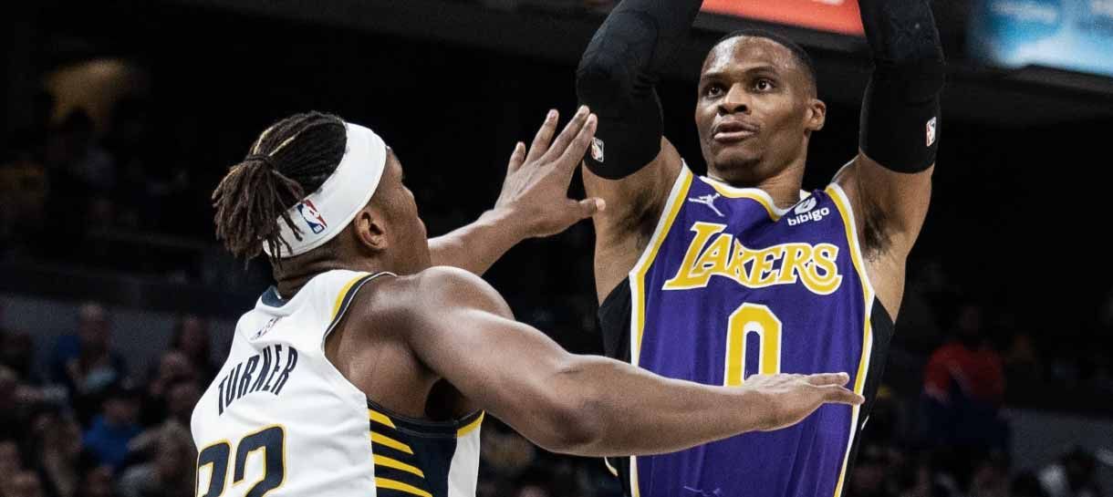 NBA: Pacers teria interesse em negociar com o Lakers por Russell Westbrook
