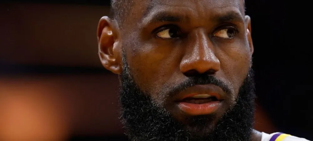 LeBron James reage a chegada do Celtics nas finais da NBA