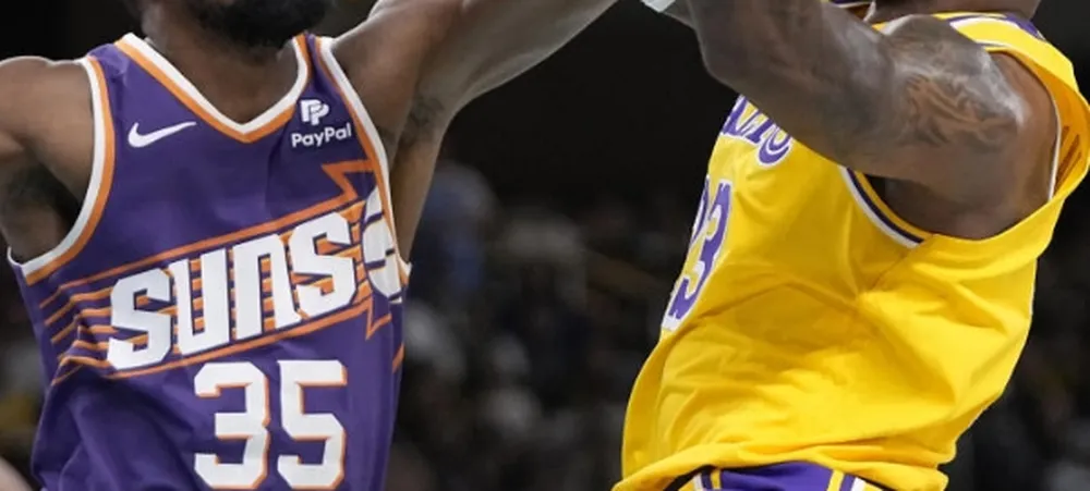 Lakers x Suns: onde assistir ao vivo o duelo entre LeBron James e Kevin Durant