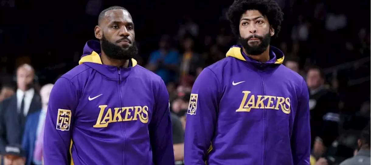 NBA: Lakers atualiza status de saúde de LeBron e Davis
