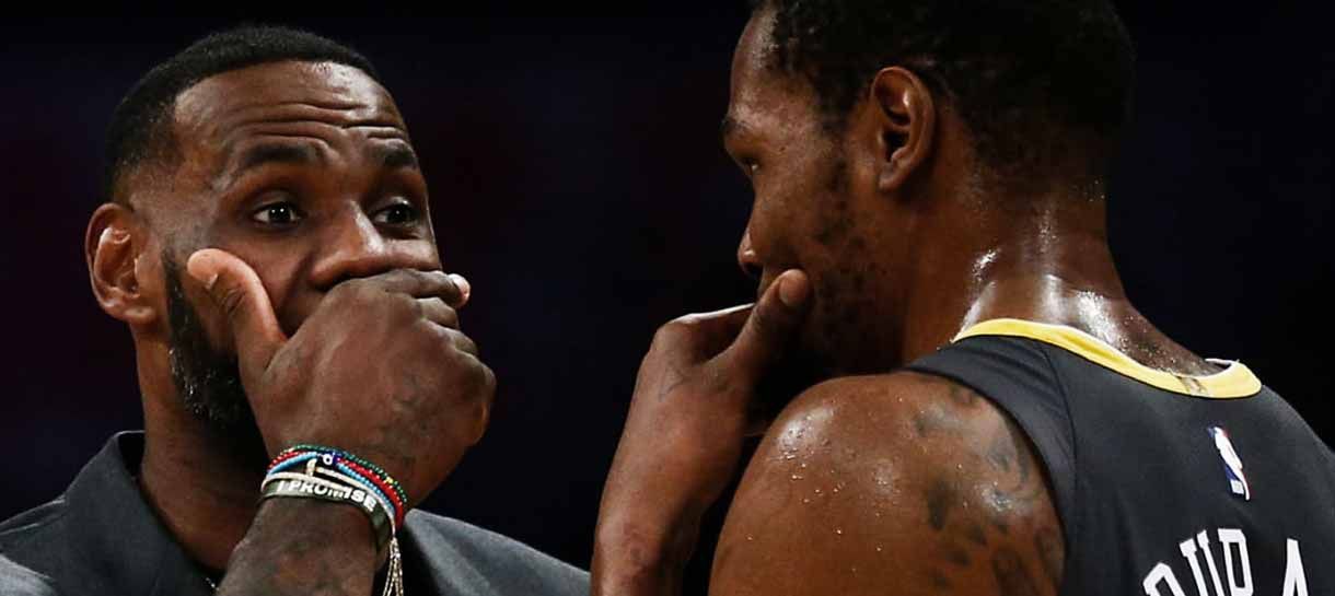 NBA: Qual a chance de uma troca envolvendo LeBron James e Kevin Durant